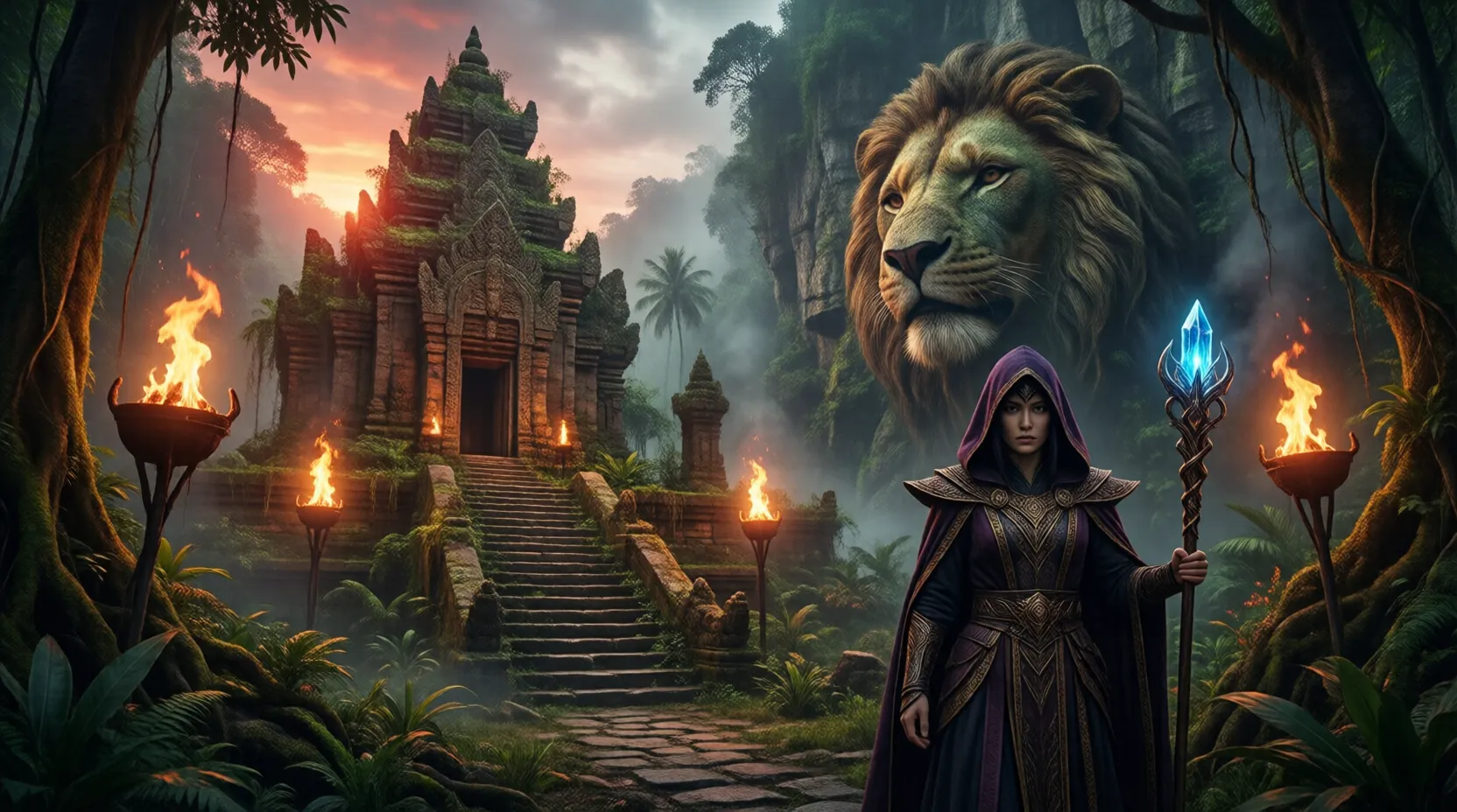 The Lost Jungle concept art